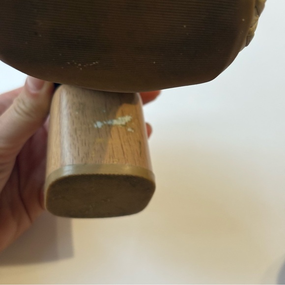 Universal thread cream braided block heel sandal Nikola heel size 6 - Picture 7 of 10